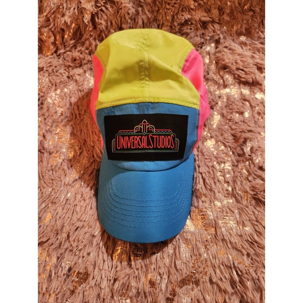 Neon Retro Universal Studios Hat